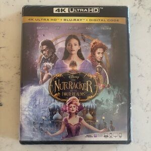 Disney The Nutcracker and the Four Realms 4K Ultra HD Blu-ray + Digital NEW